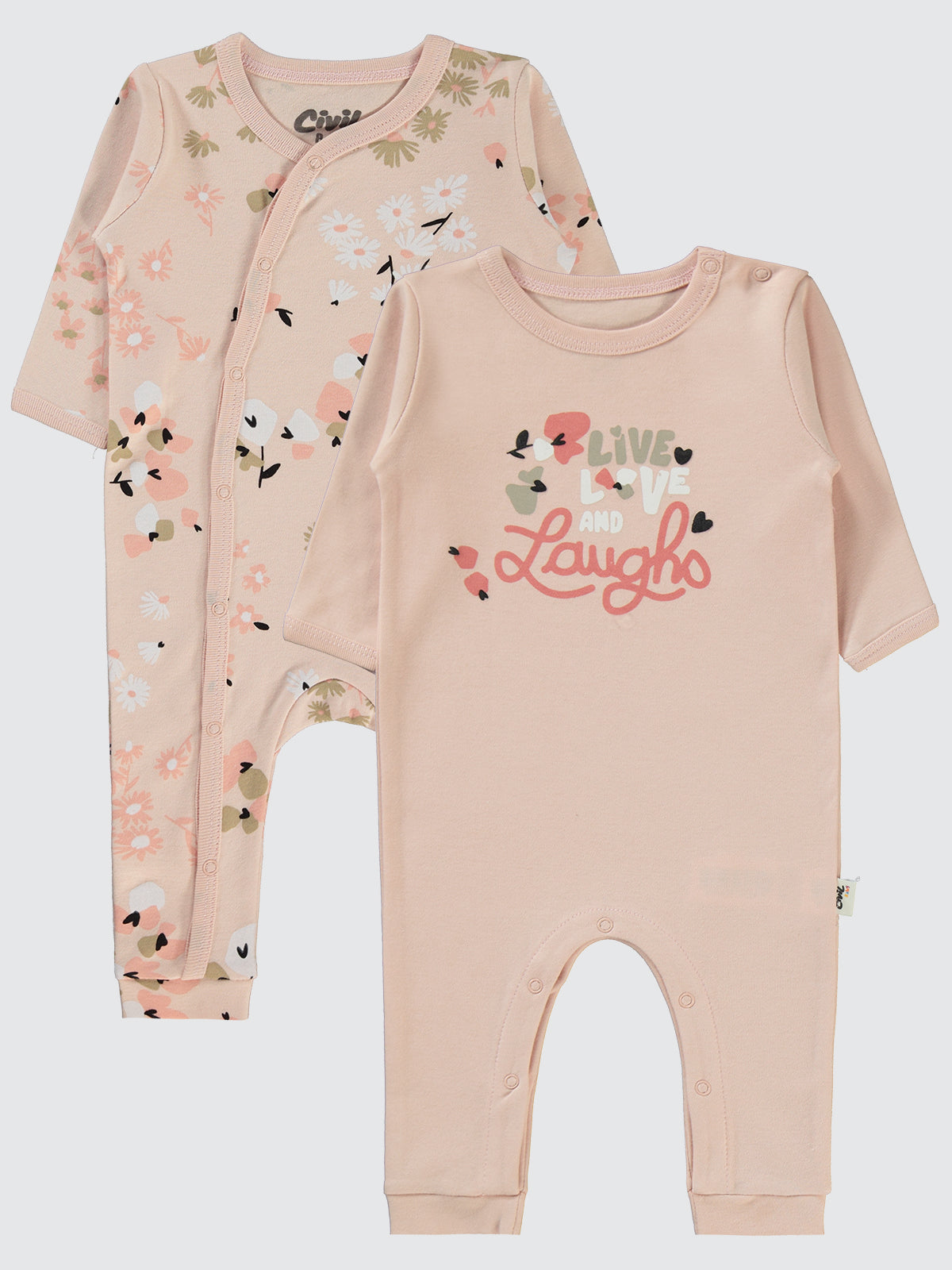 Set of 2 colored Jumpsuits