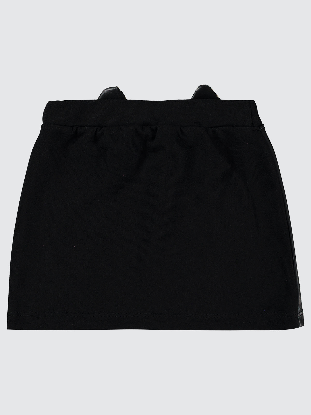 Cat Leather Skirt