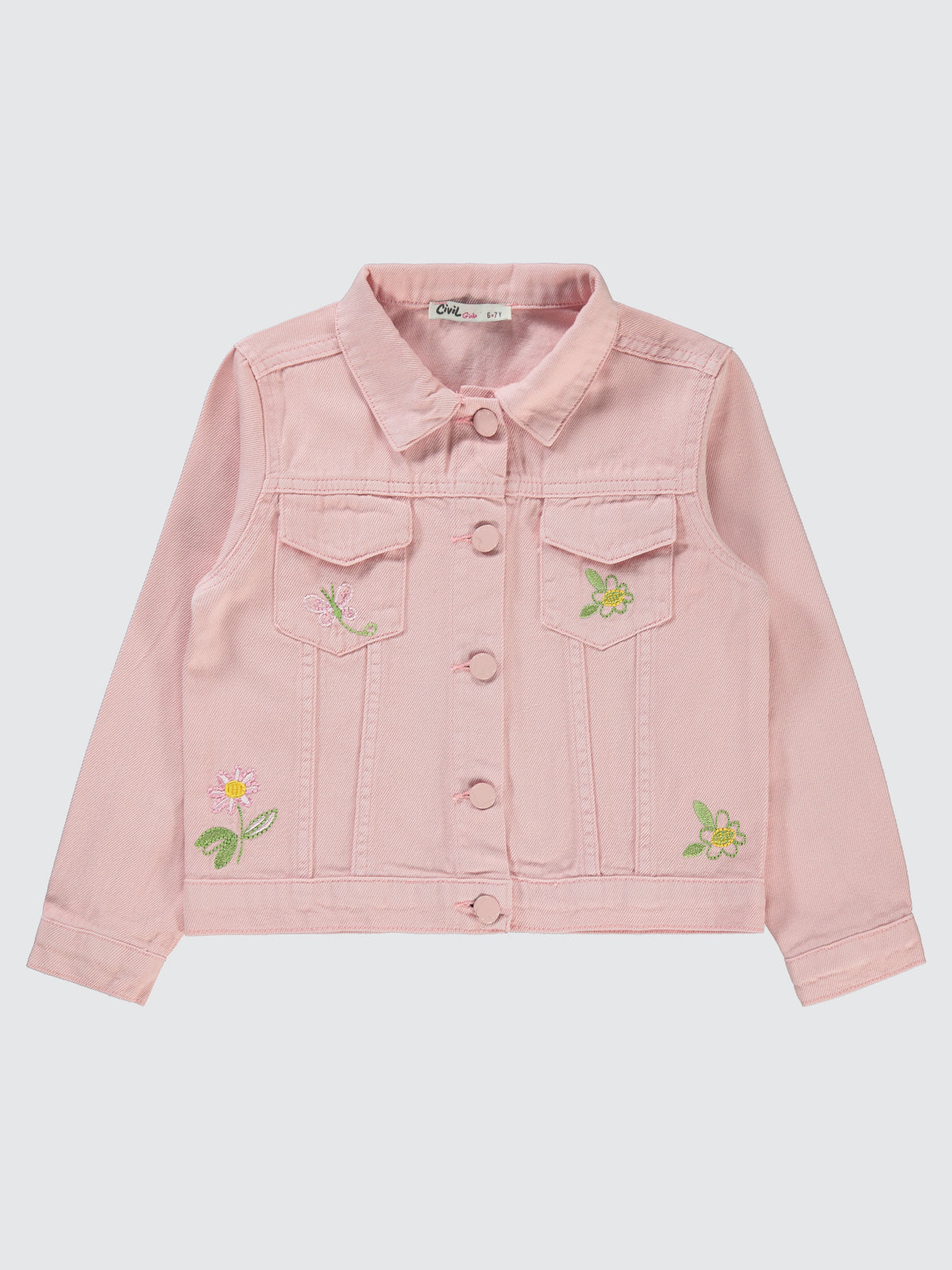 Broderie Denim Jacket