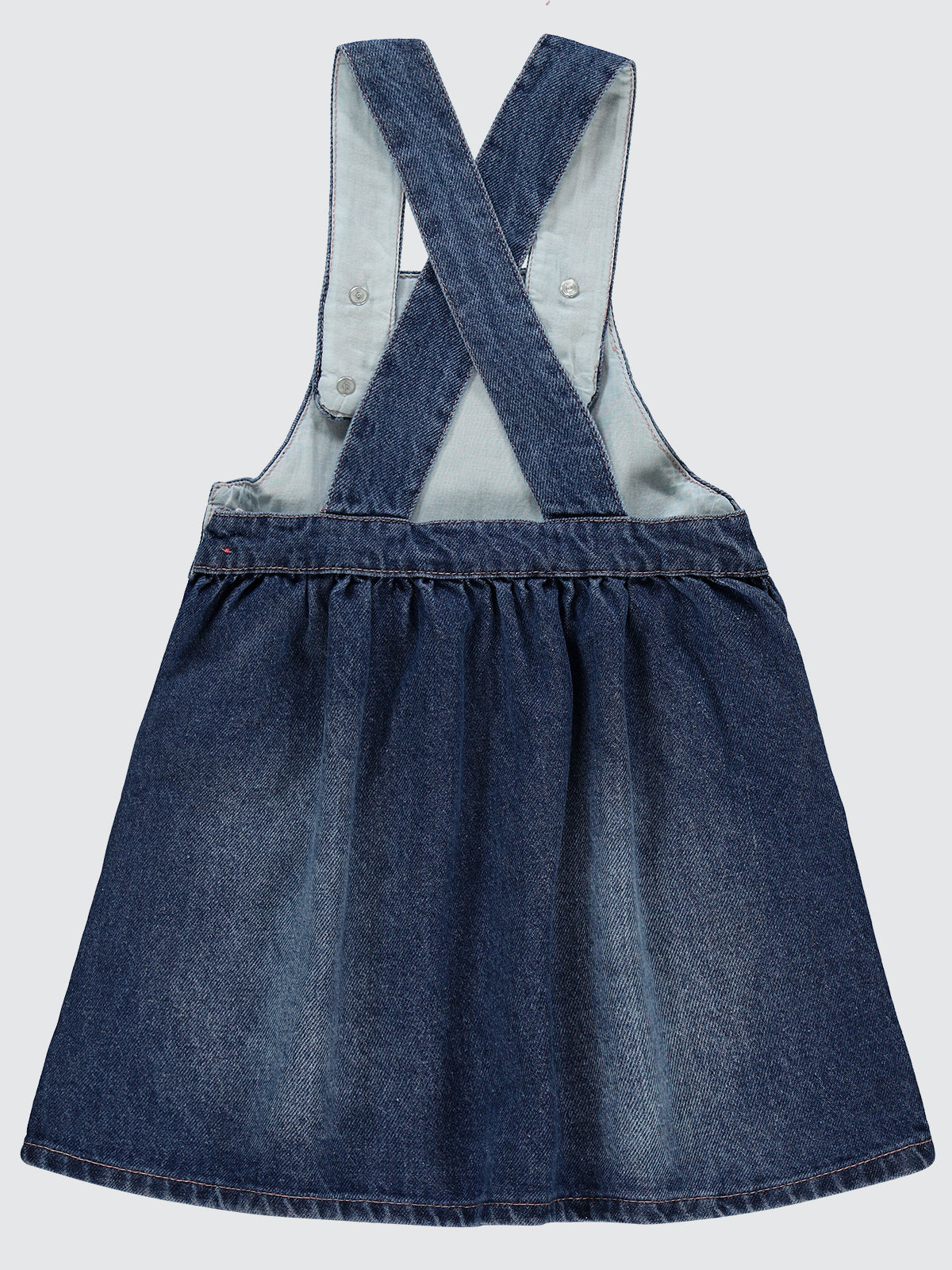 Pinafore Denim Dress