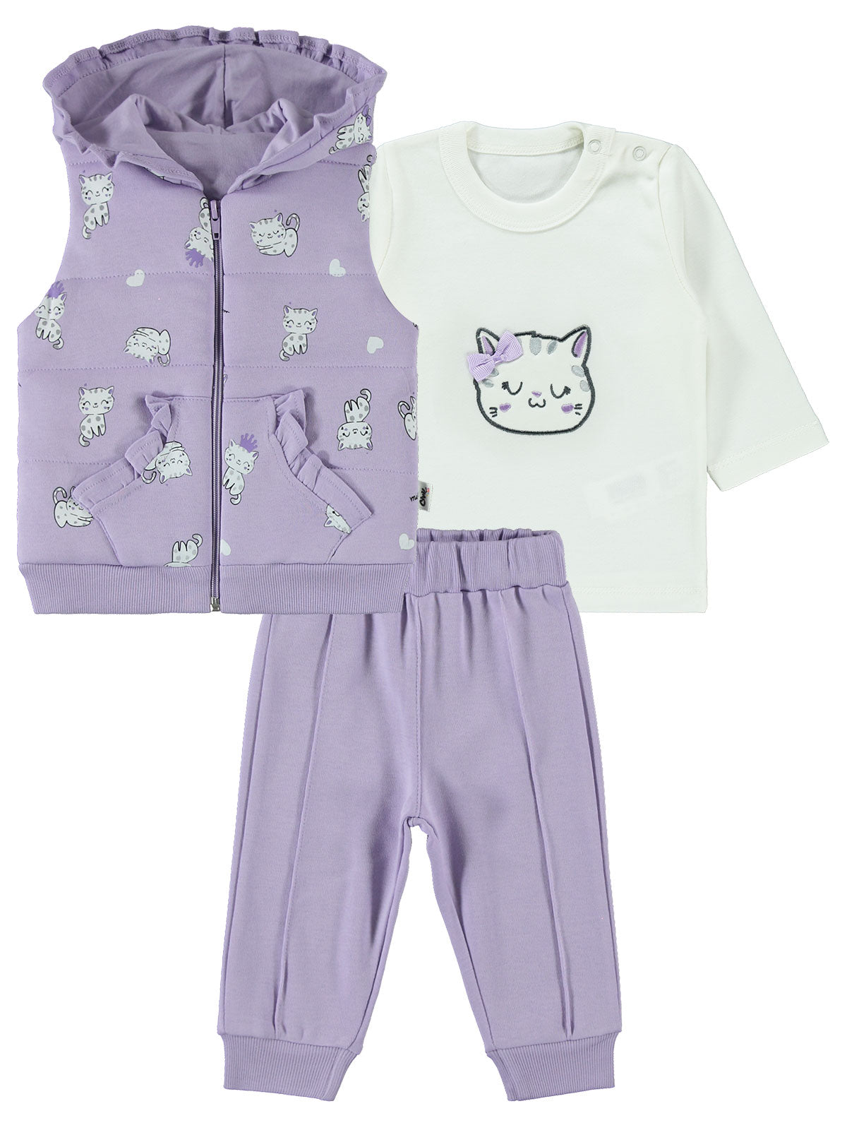 Cat Gilet Set
