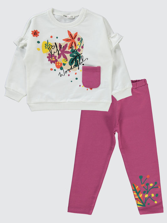 Sweatshirt and Leggings Set