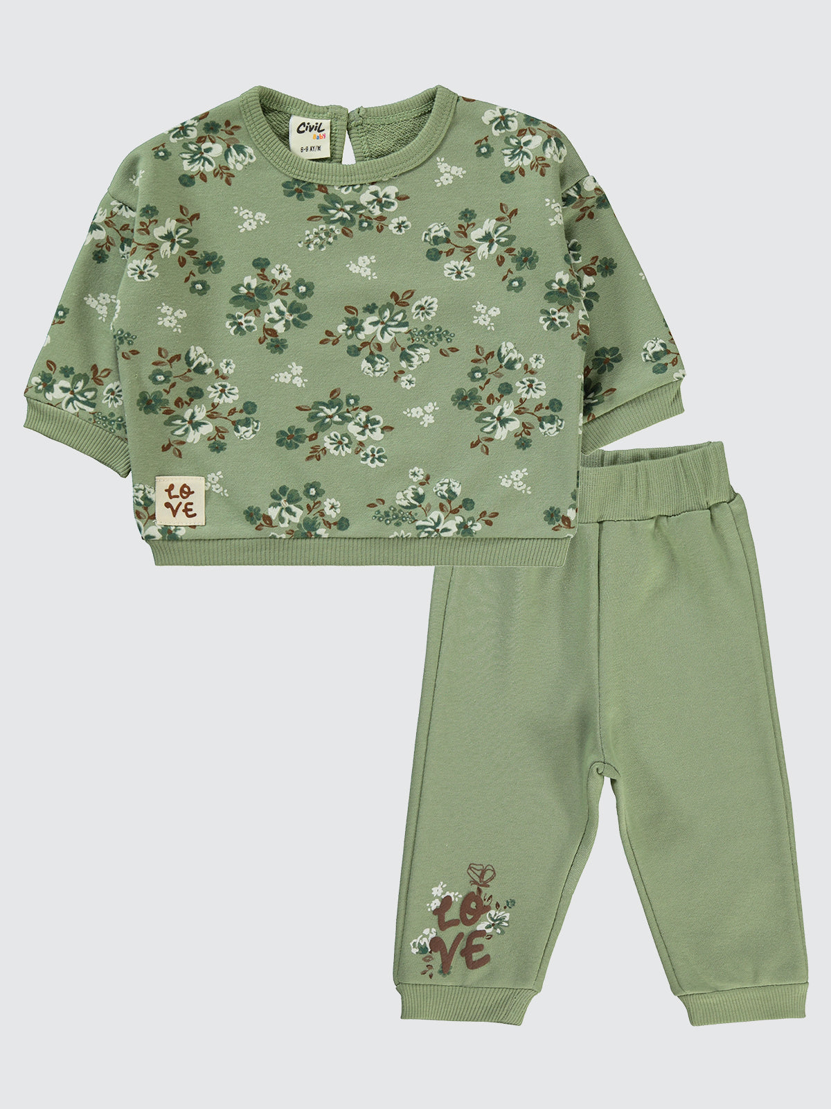 Flowers Joggers Set