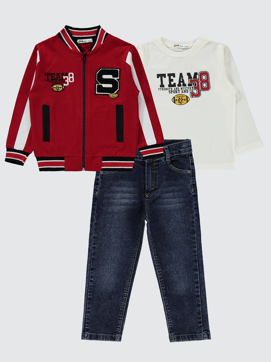 Jeans, Shirt and Jacket Sets