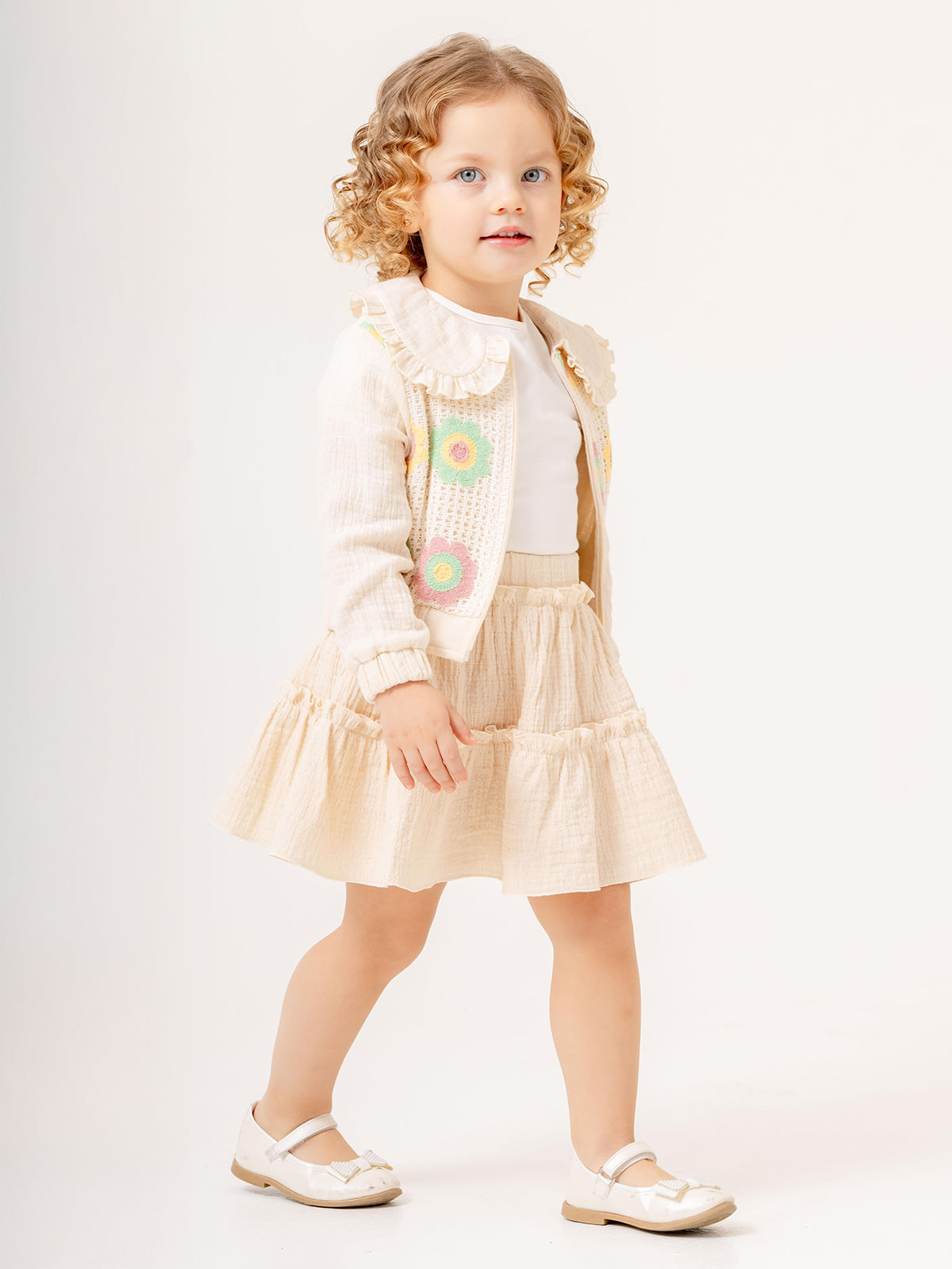 Embroidered 3 pcs Set