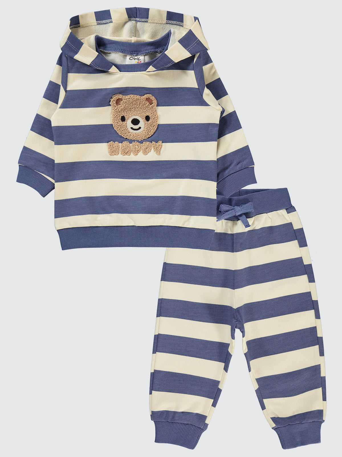 Happy Bear Fall Hoodie Set