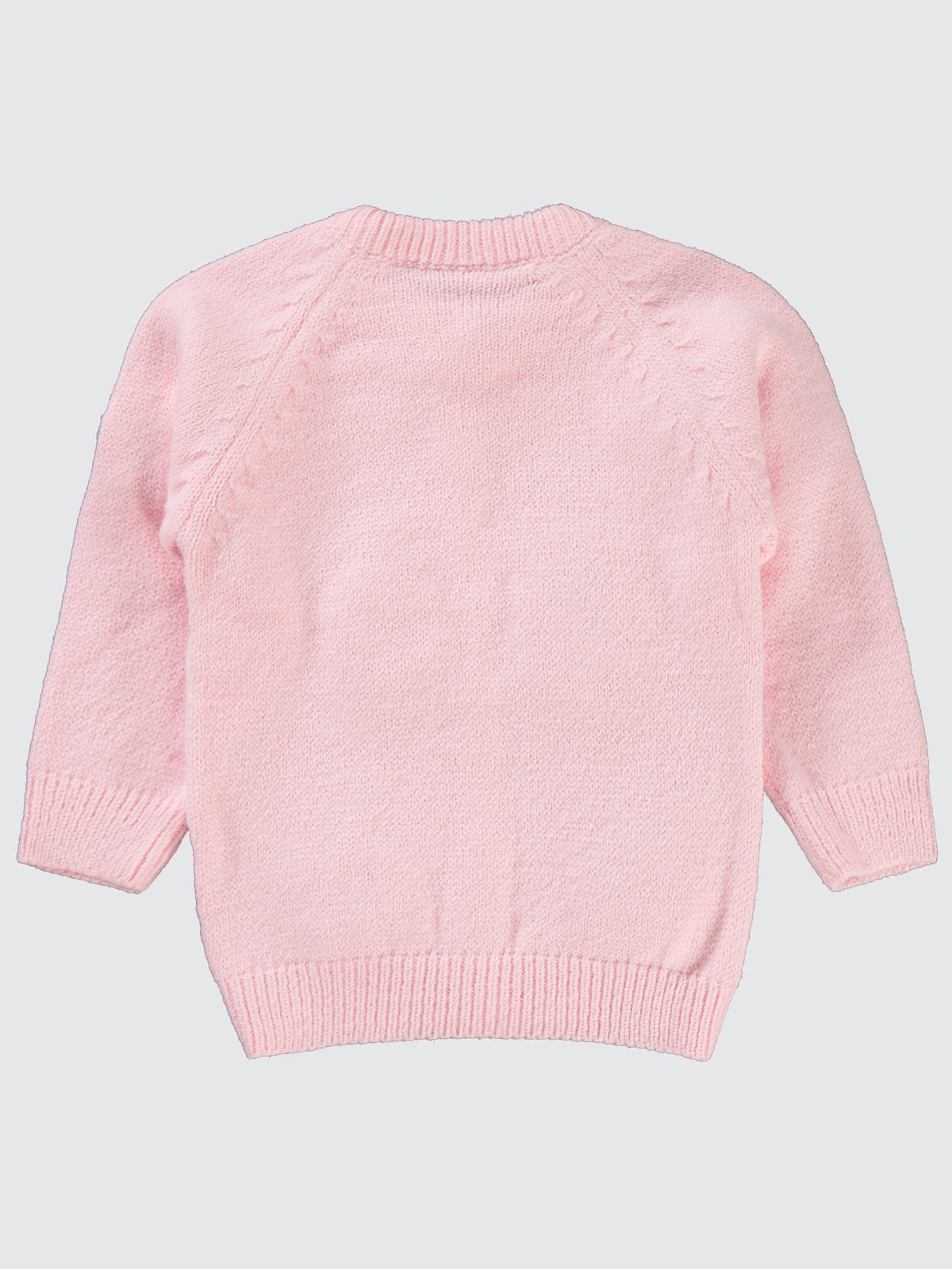 3D Knitted Flowers Cardigan