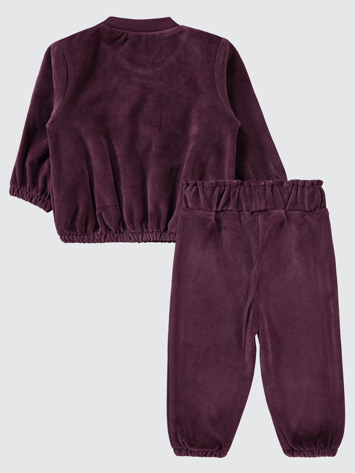 Velvet Collared Set