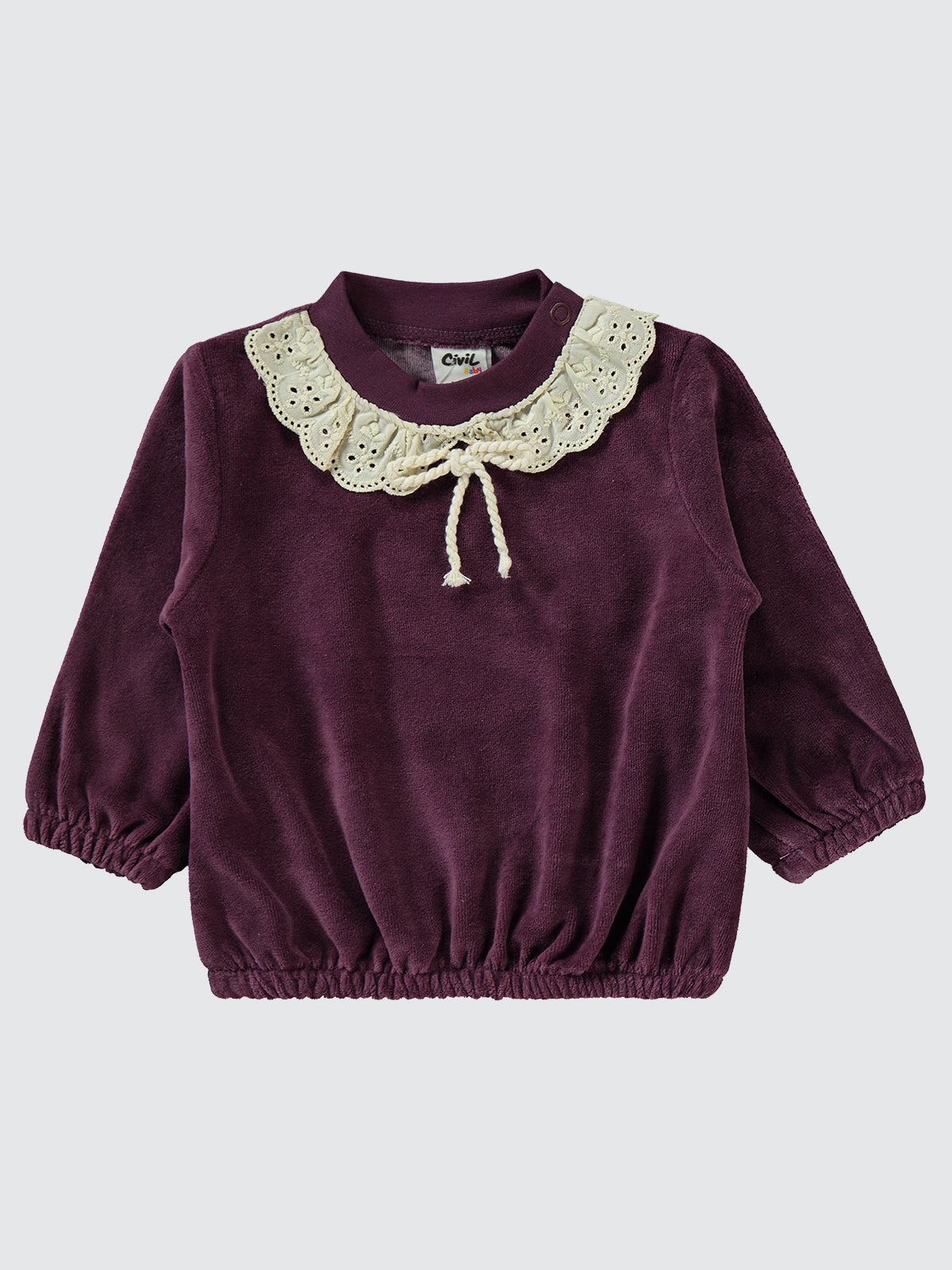 Velvet Collared Set