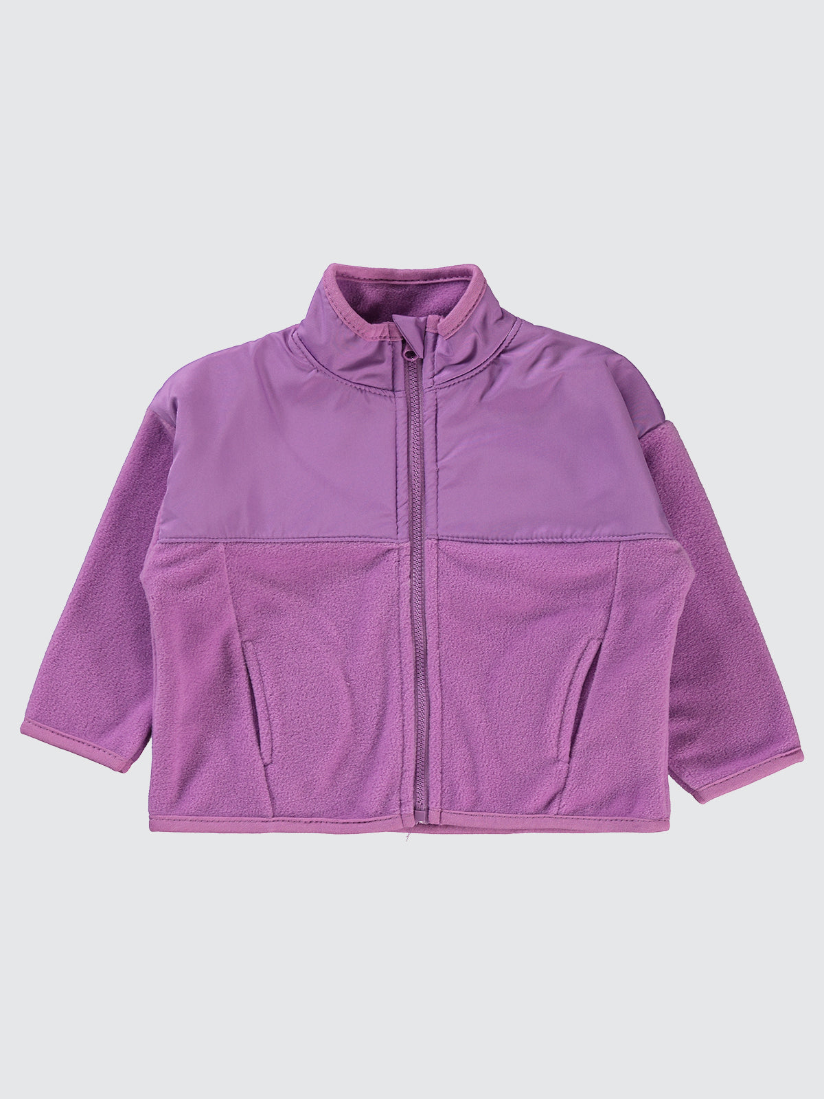 Microfleece Zipper Cardigan