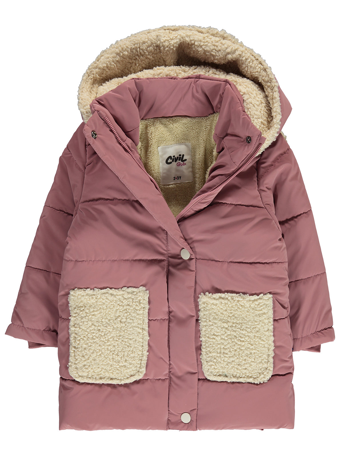 Cat Fur Pockets Coat