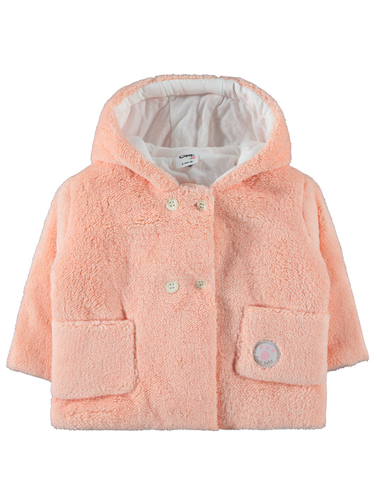 Bear Ears Fur Coat