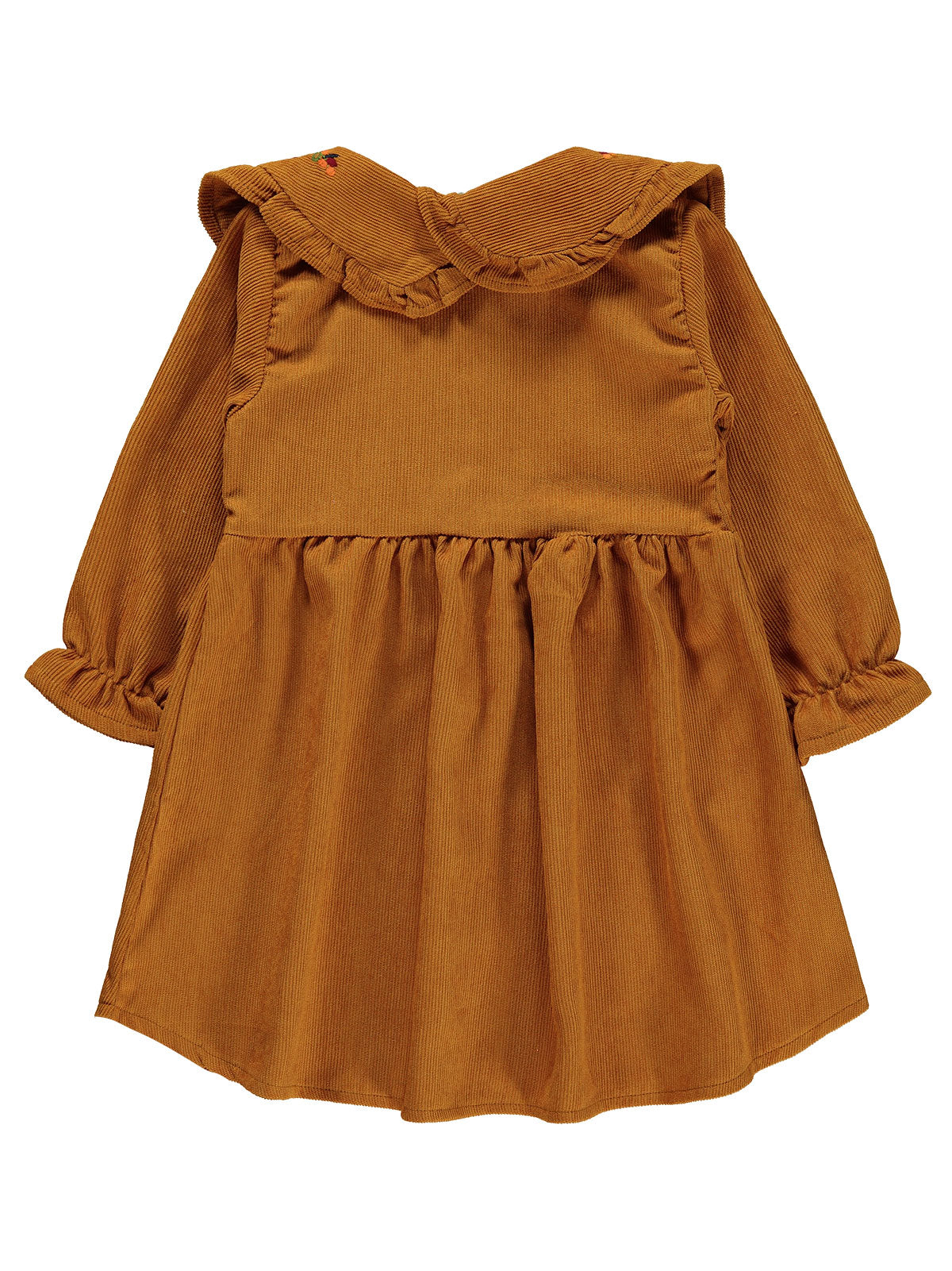 Embroidered Collar Dress