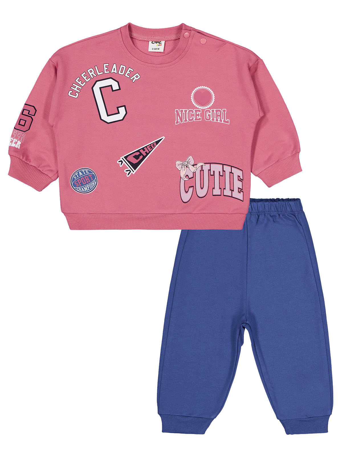 Cutie Cheerleader Baby Set