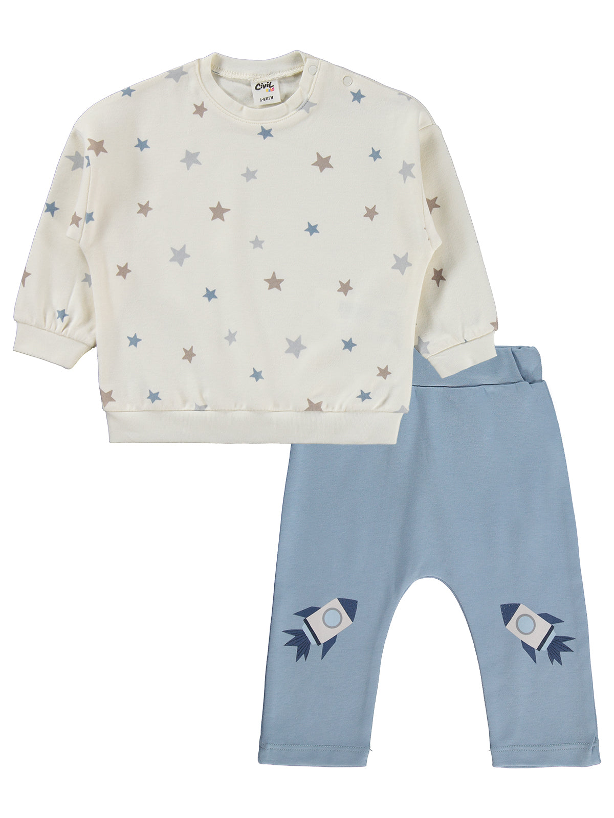 Stars and Rocket Set