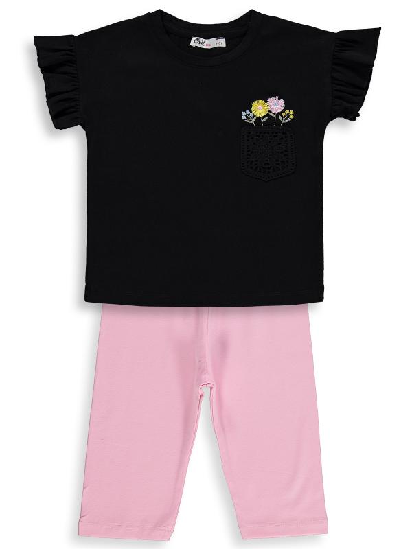 Embroidered Pocket Set