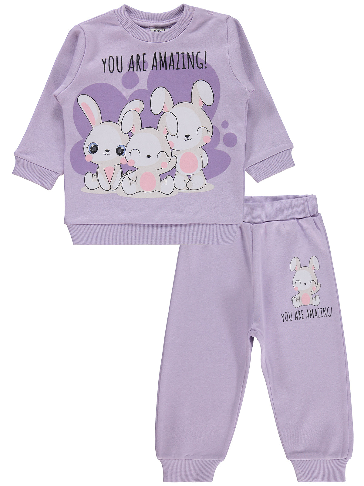 You are Amazing Lilac Set