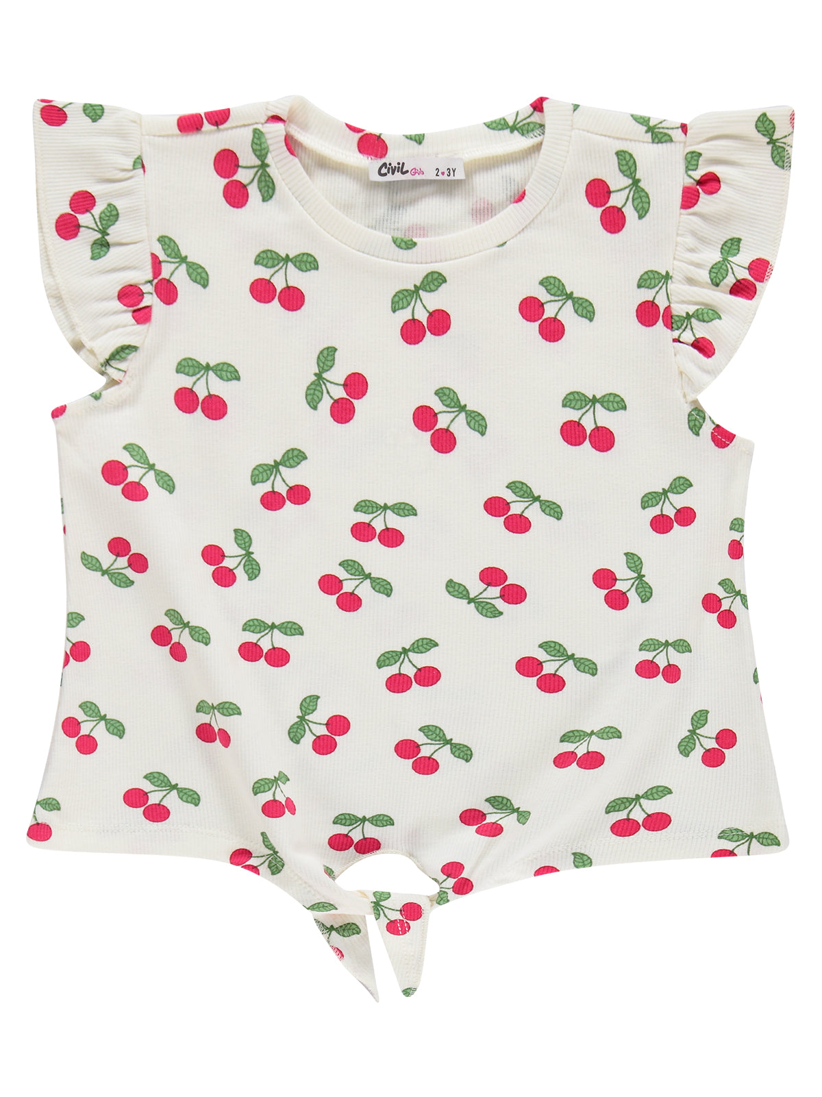 Cherries front tie set 🍒