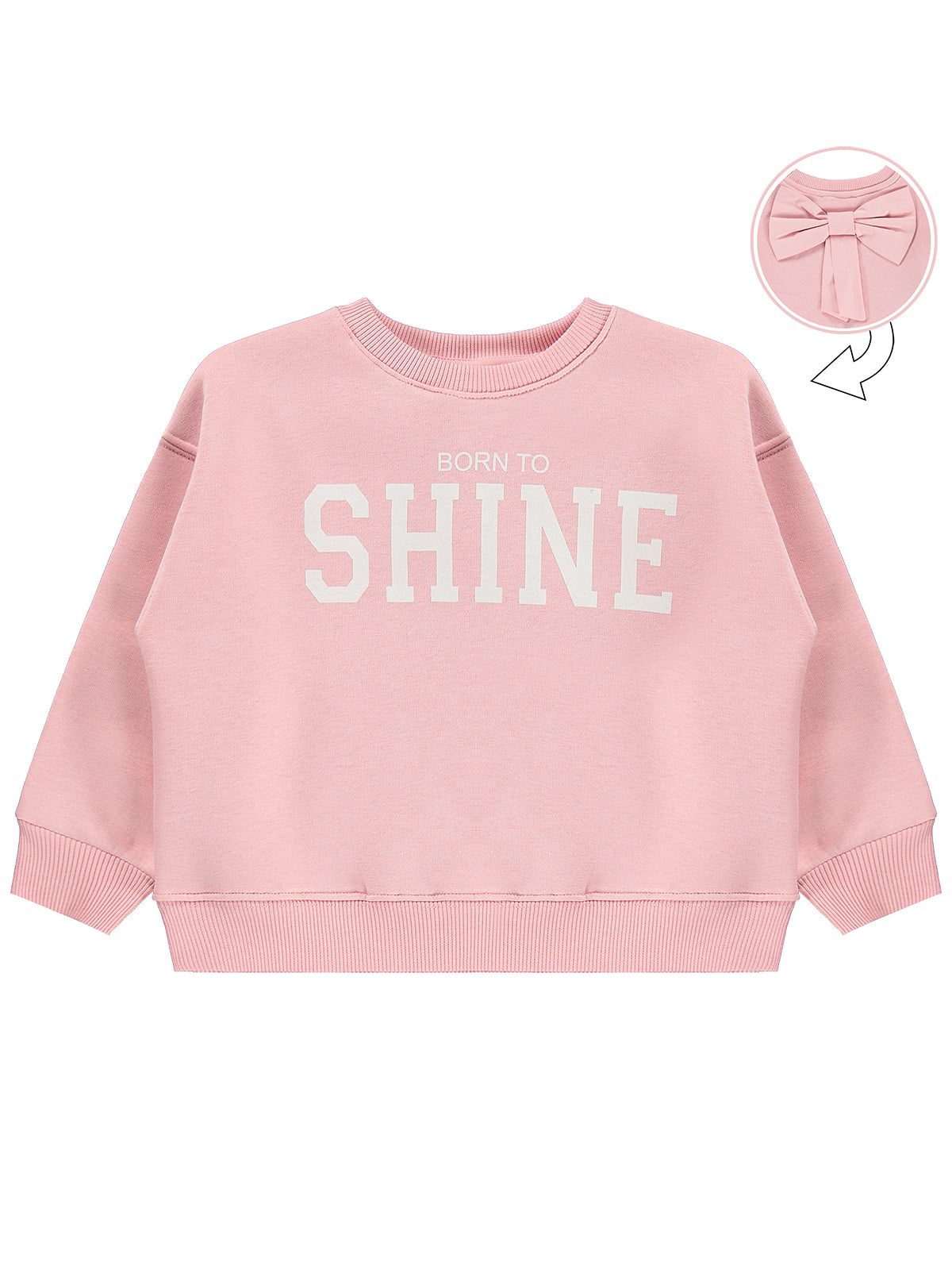 Born to Shine Fleece Sweatshirt