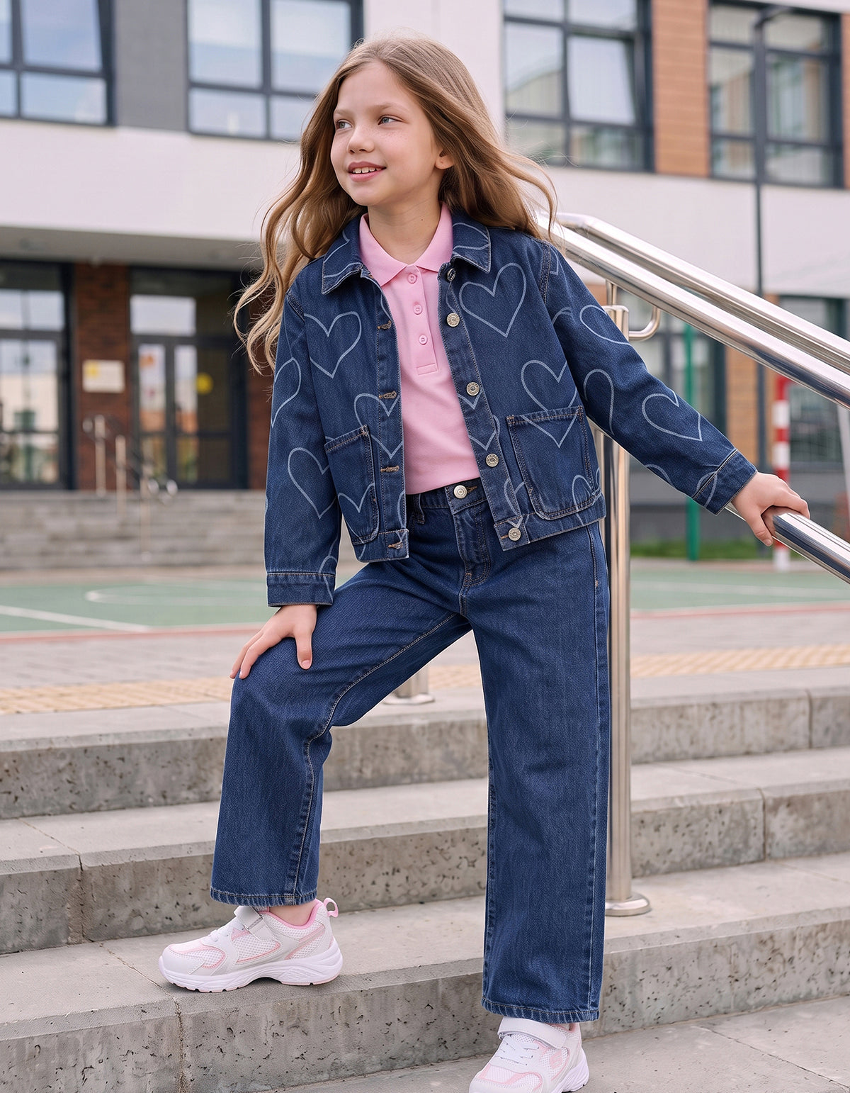 Hearts Denim Jacket