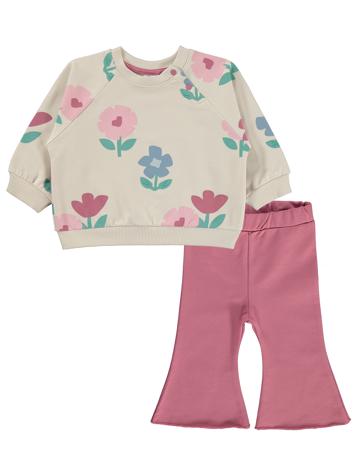 Floral Flare Legging Baby Set
