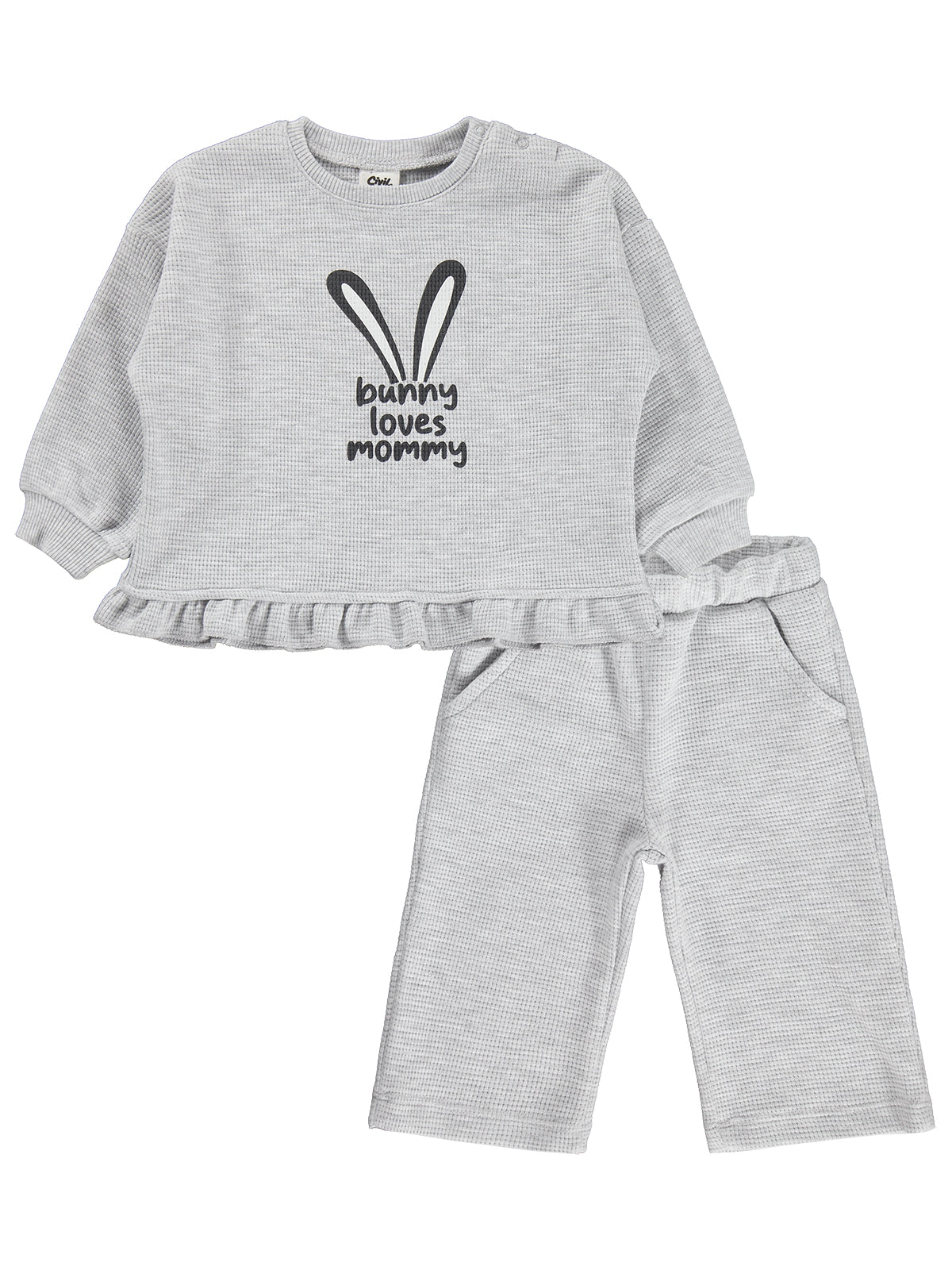 Bunny Loves Mommy Waffle Set
