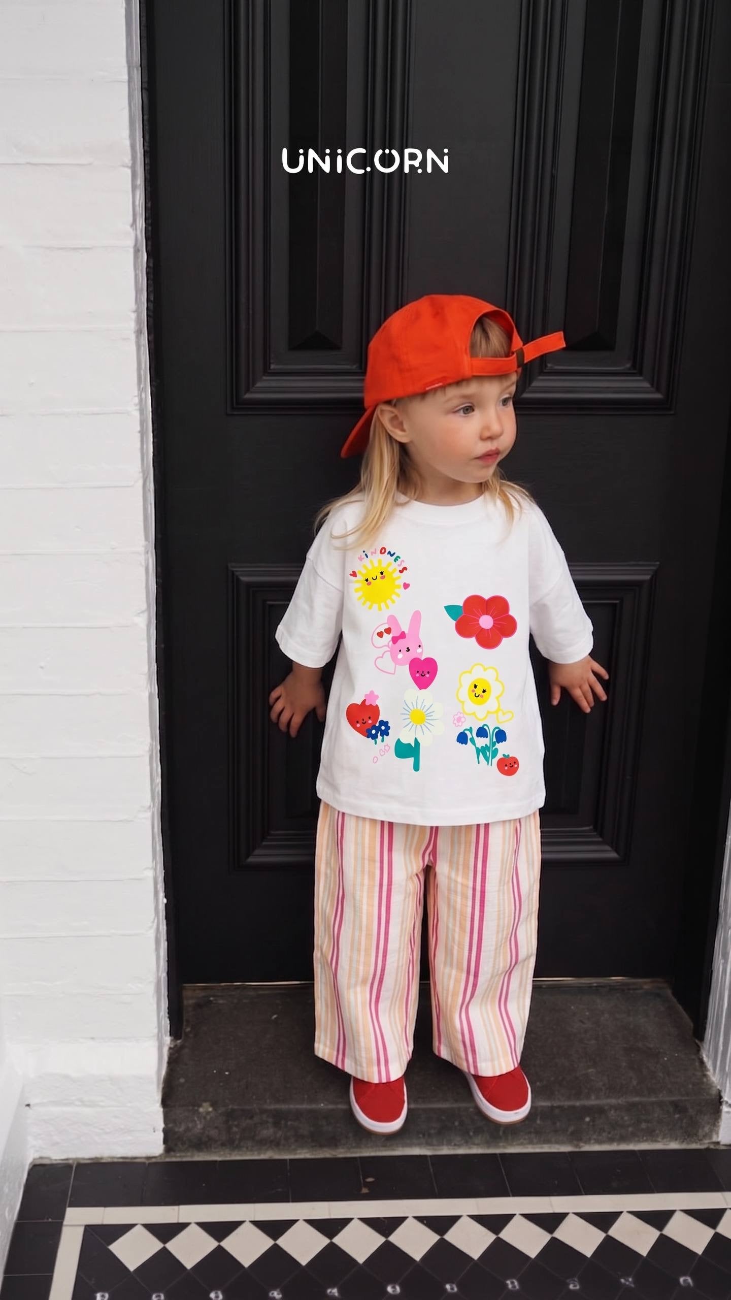 Happy Garden Wide-Leg Set