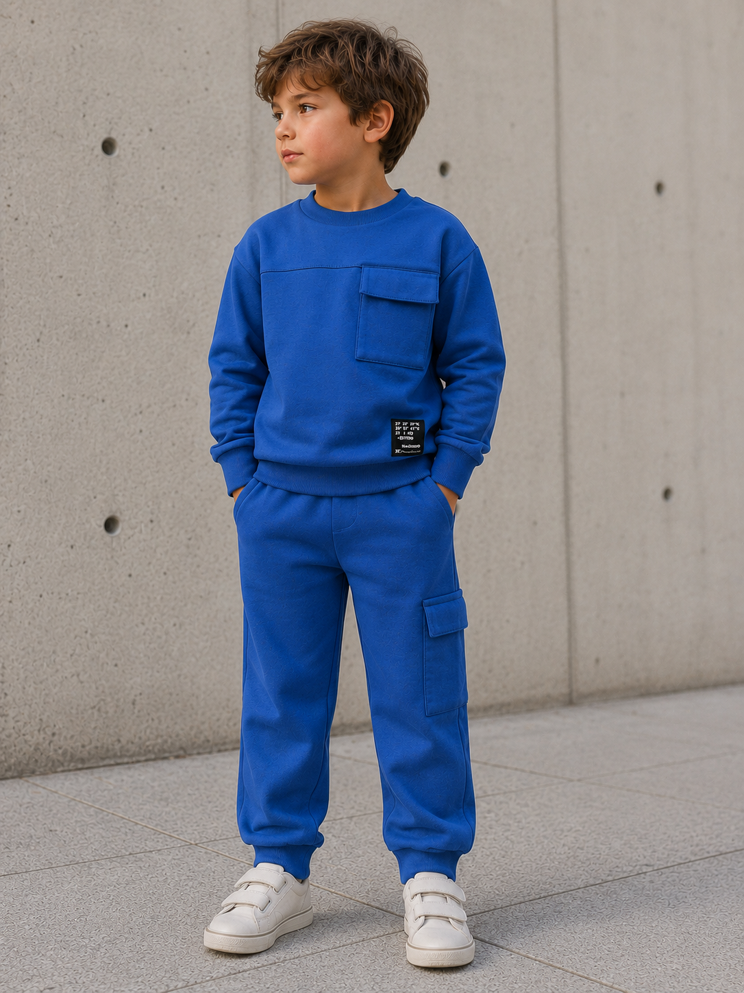 Blue Cargo Tracksuit