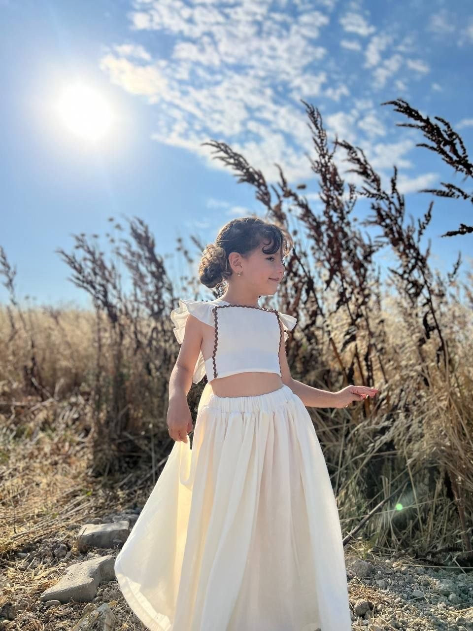 Bella Linen Two-Piece Set