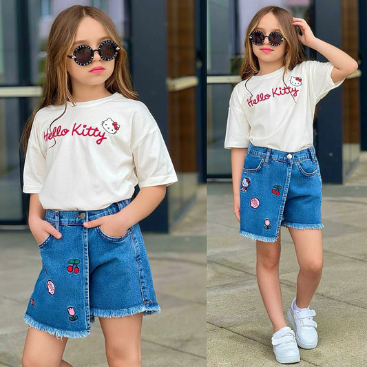 Hello Kitty Summer Skort Outfit