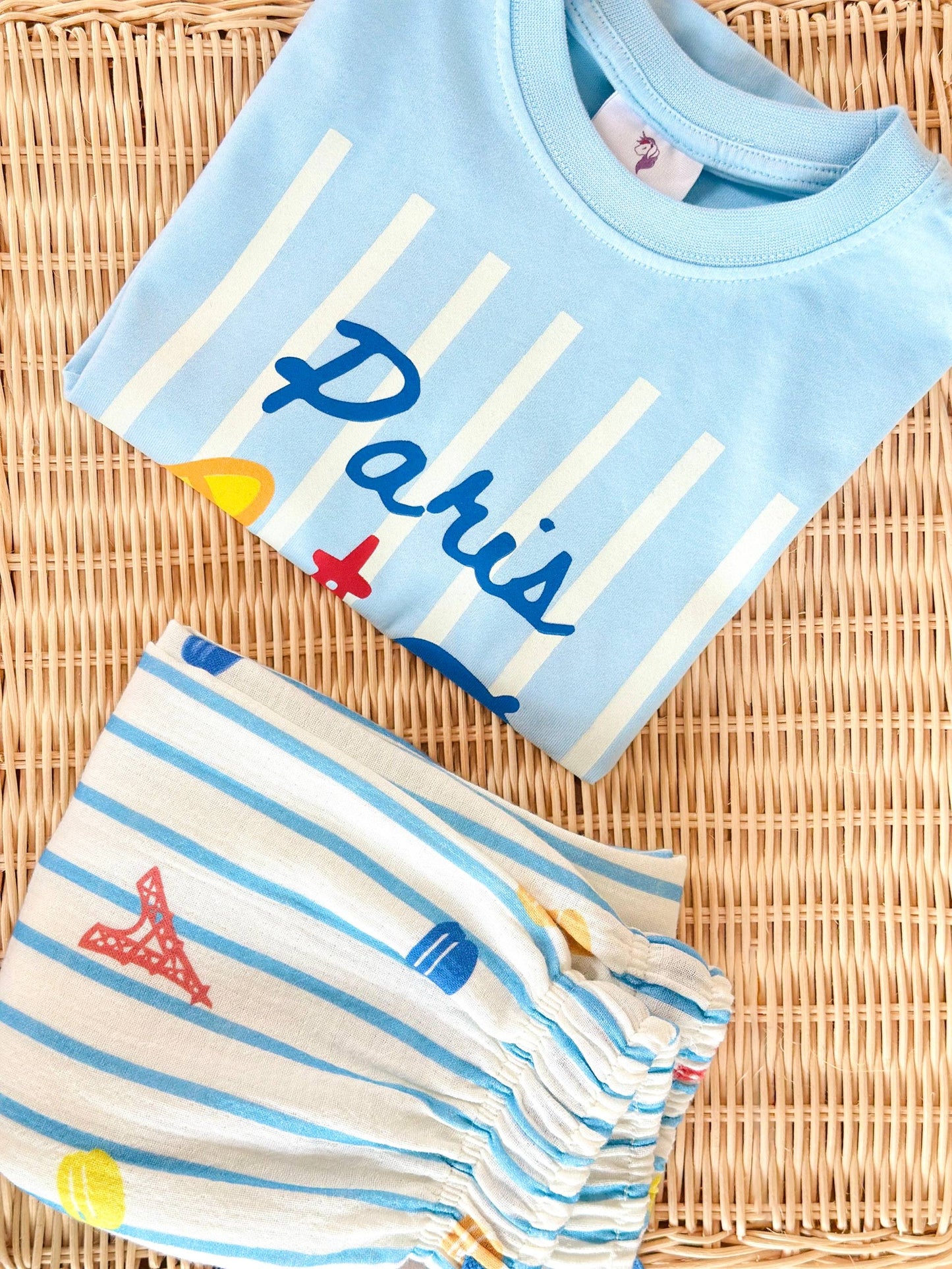 Paris Adventure Wide-Leg Set