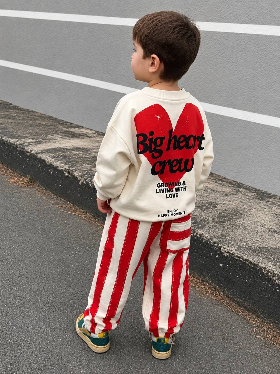 Big Heart Crew Set