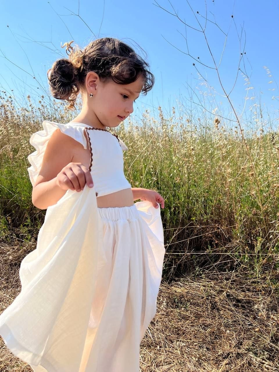 Bella Linen Two-Piece Set