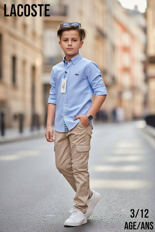Lacoste Cargo and Shirt Set