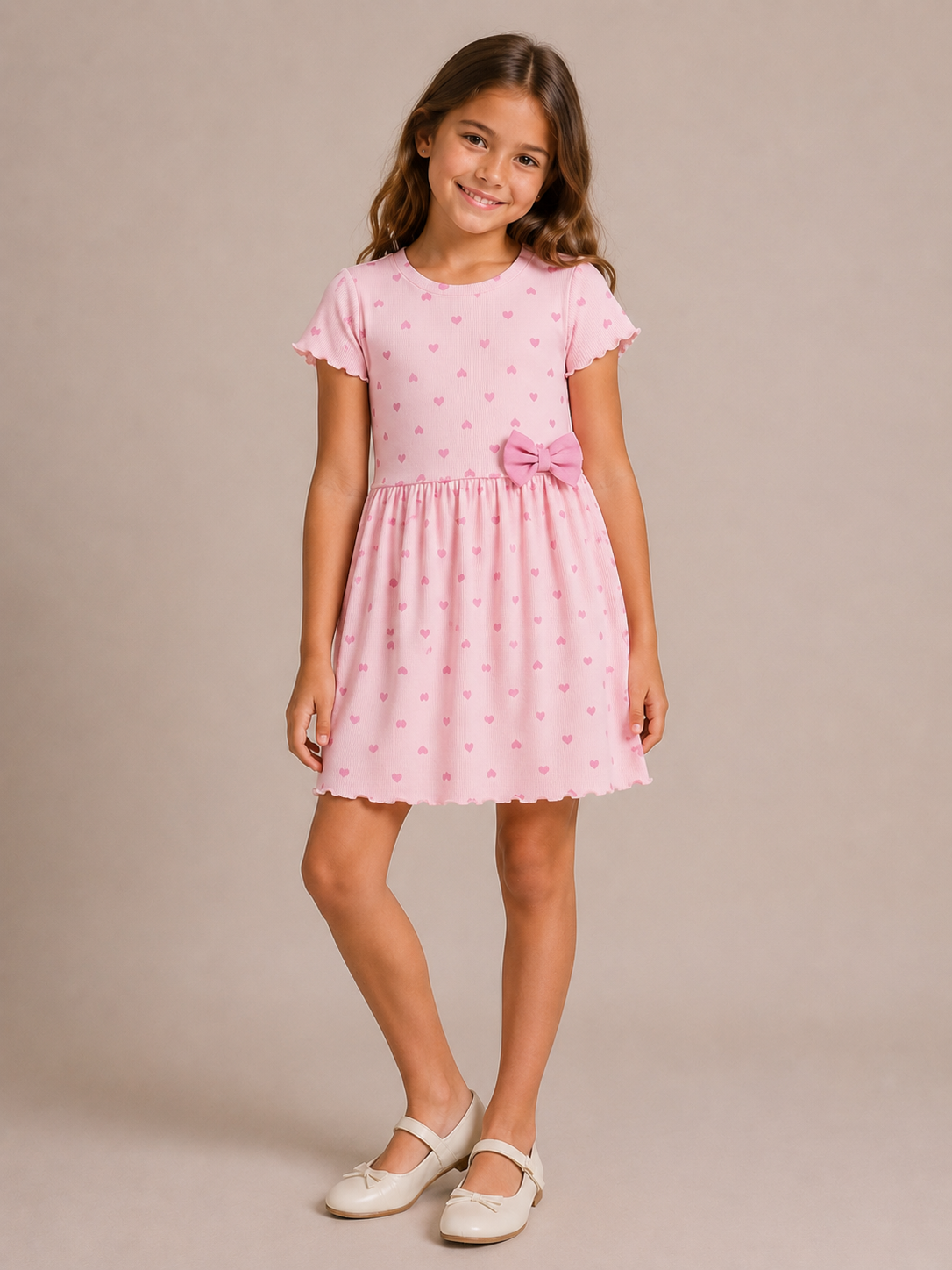 Pink hearts dress ❤