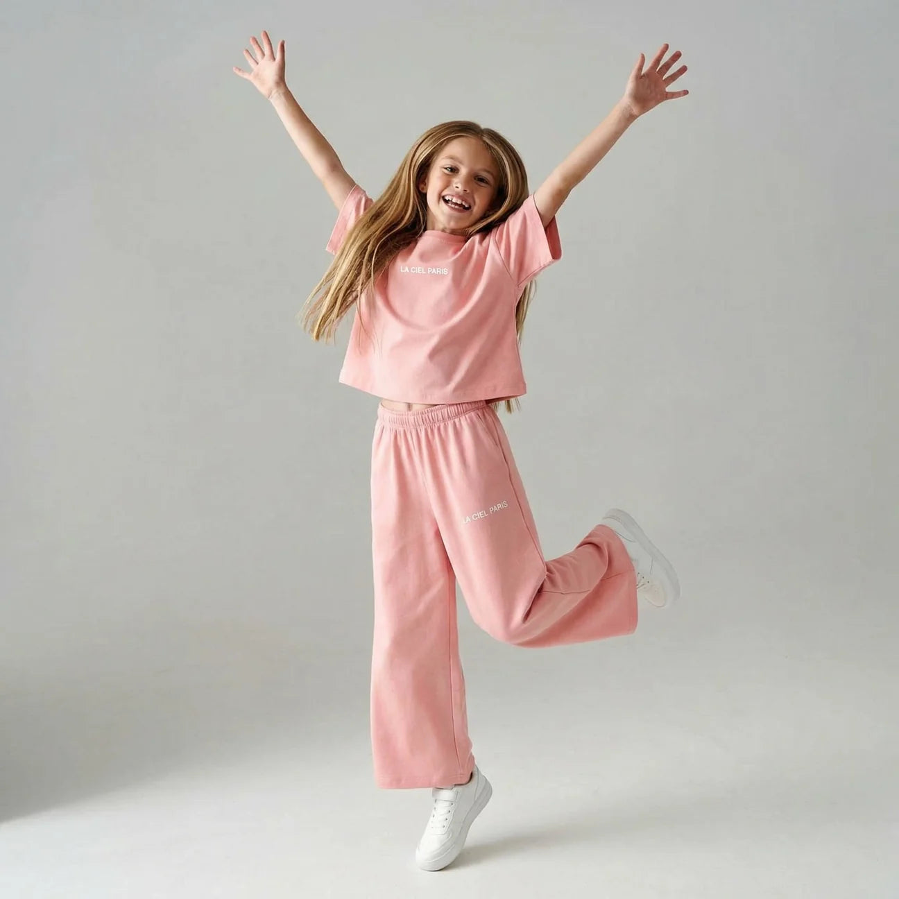 Pink Wide Leg Set