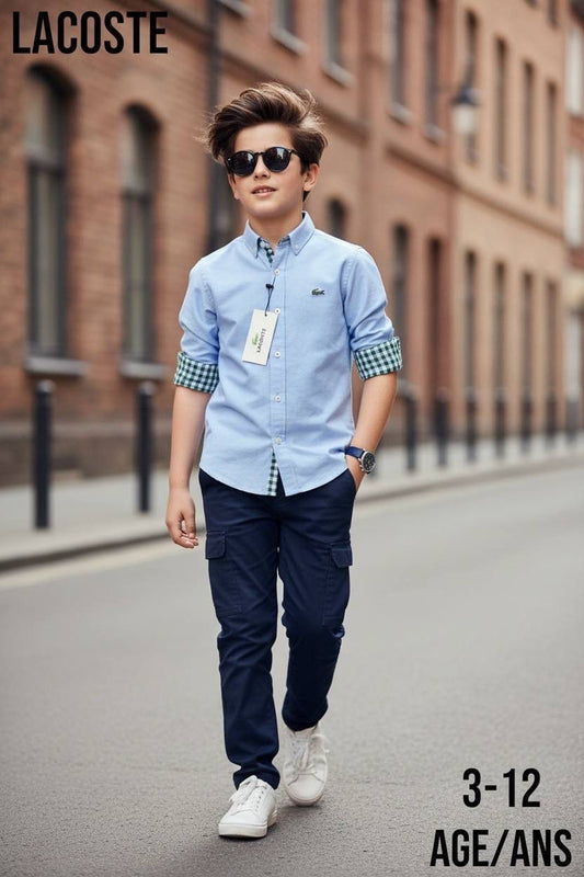 Lacoste Cargo and Shirt Set