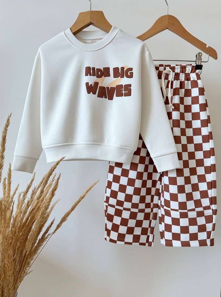 Ride Big Waves Set Brown