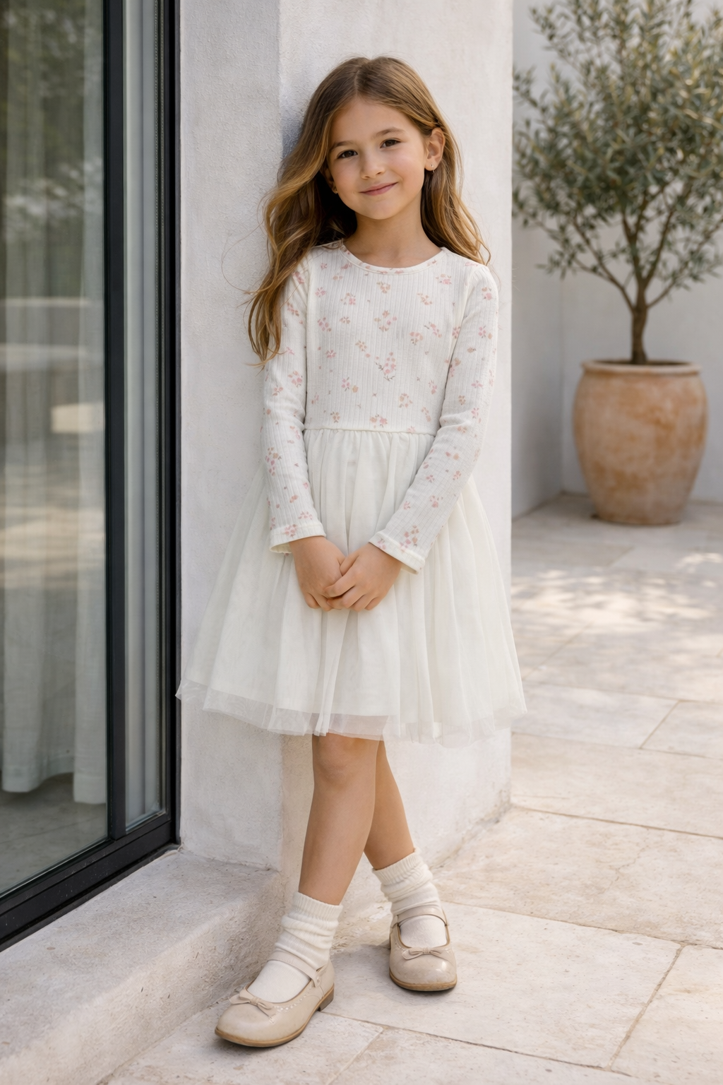 Ribbed Tutu Dress