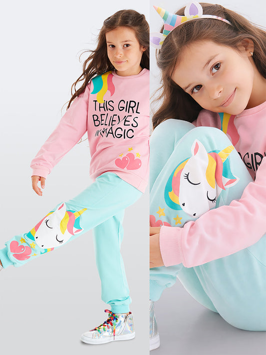 Magic Unicorn Girl Tracksuit