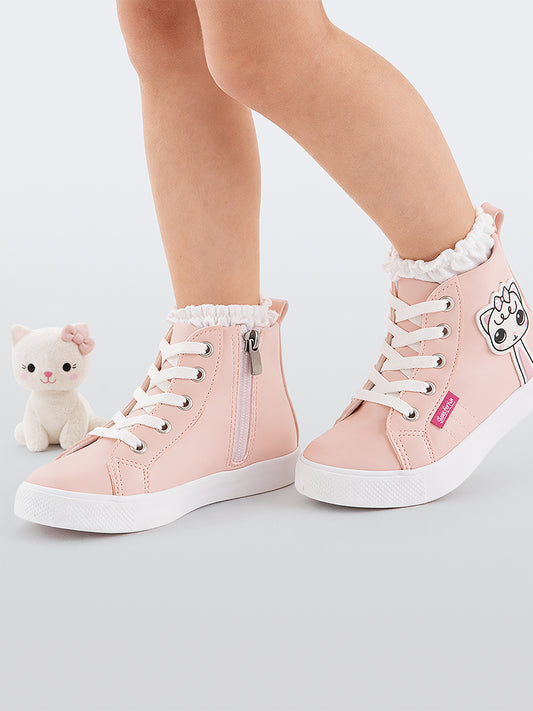 Kitten Girl Ankle Sneakers