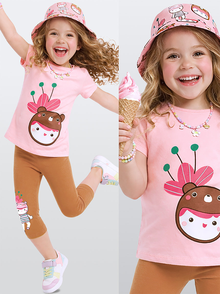 Teddy Bear T-shirt & Leggings