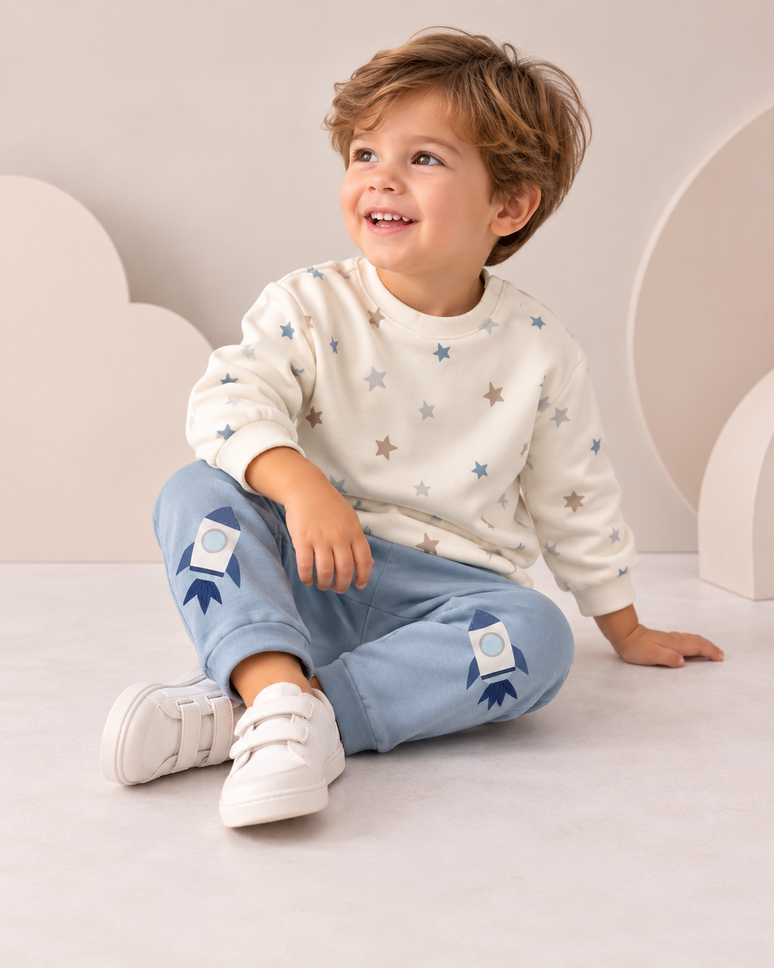 Stars and Rocket Set