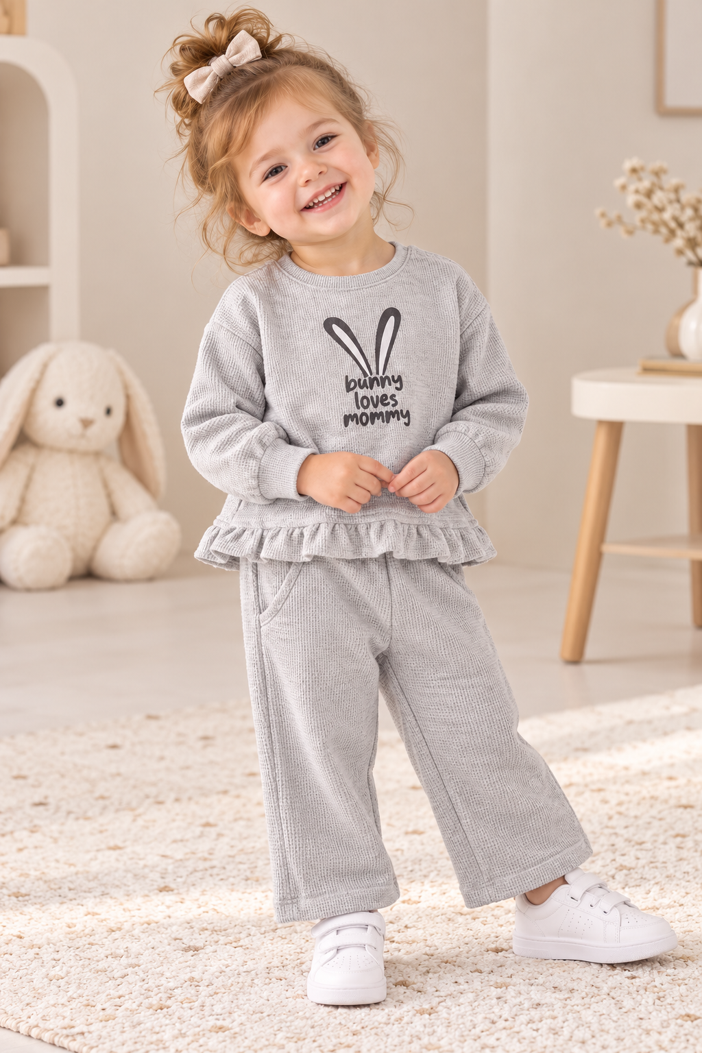 Bunny Loves Mommy Waffle Set