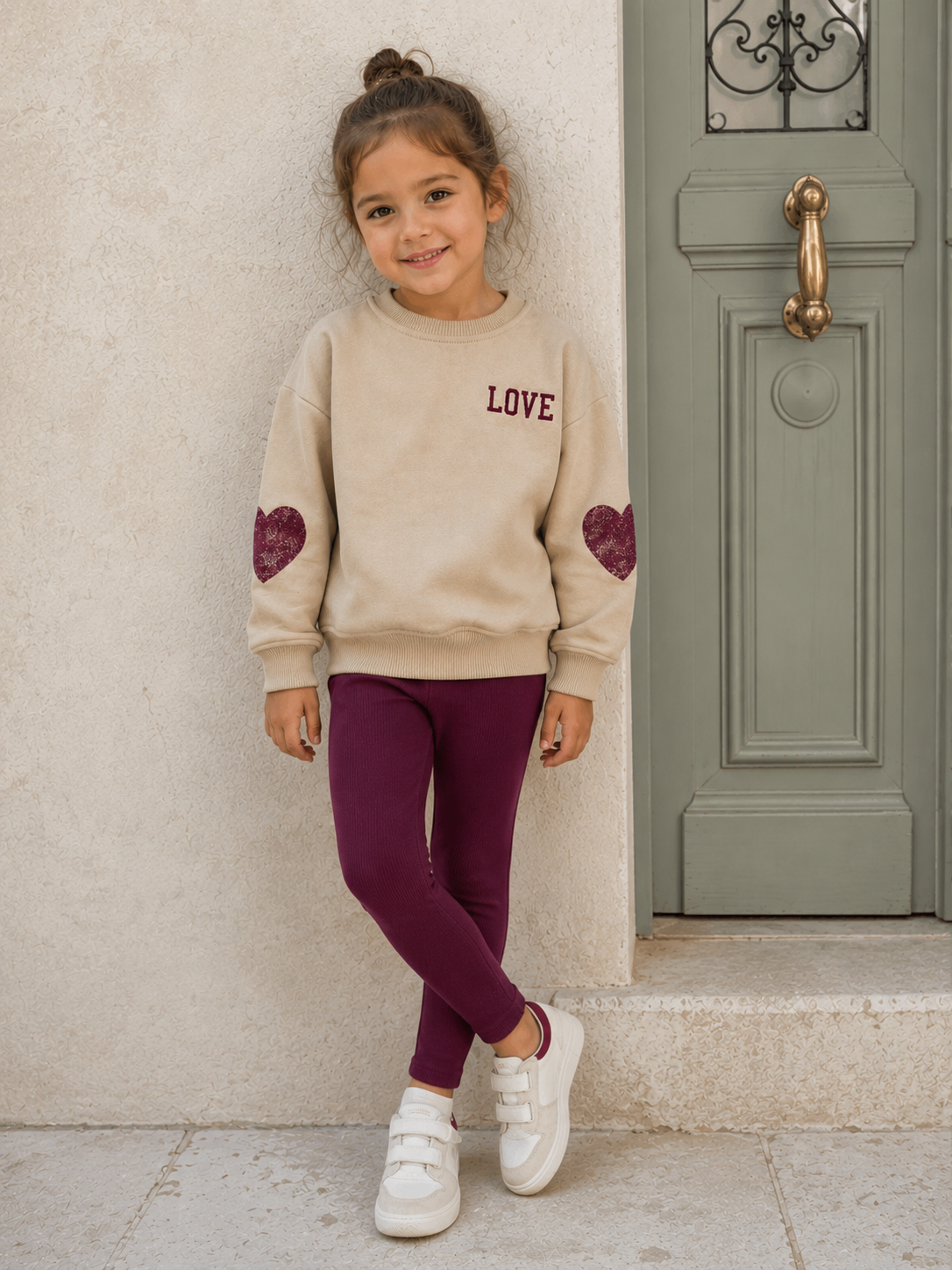 Love Hearts Sleeves Set
