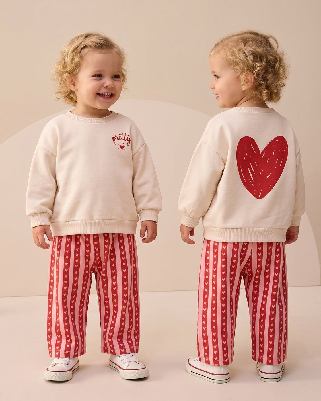 Pretty Wide Leg Baby Set