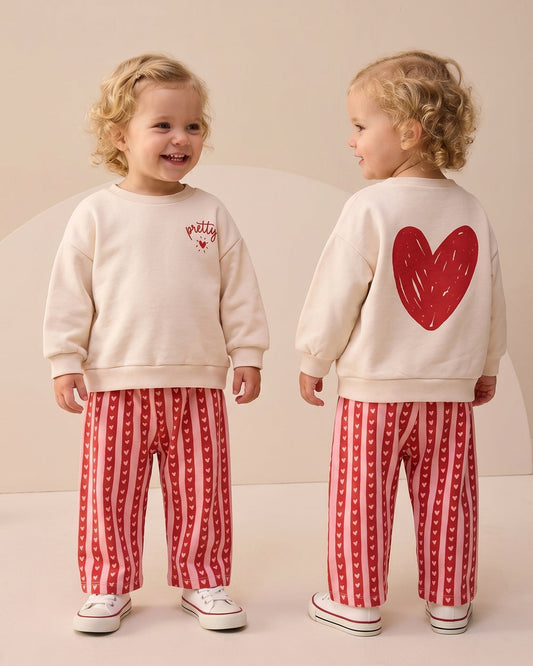 Pretty Wide Leg Baby Set