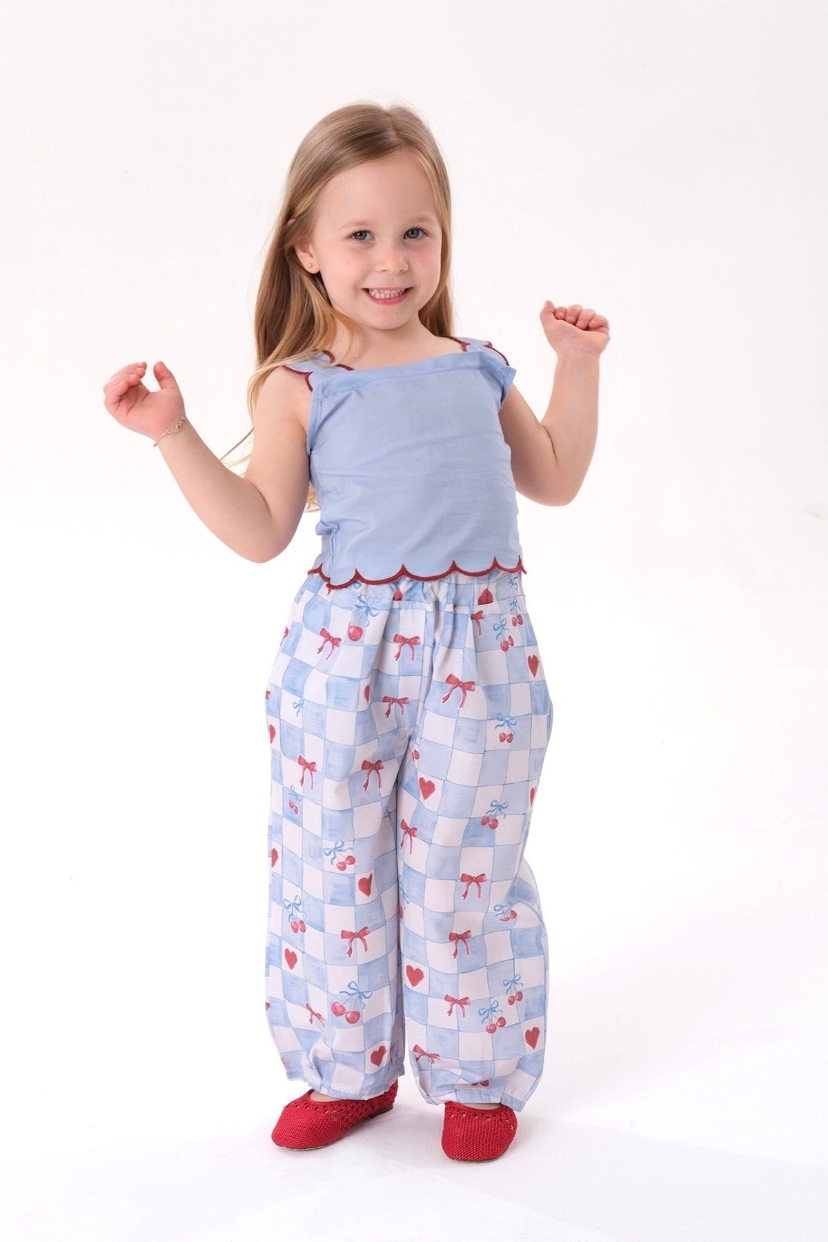 Sweet Cherry Check Balloon Set