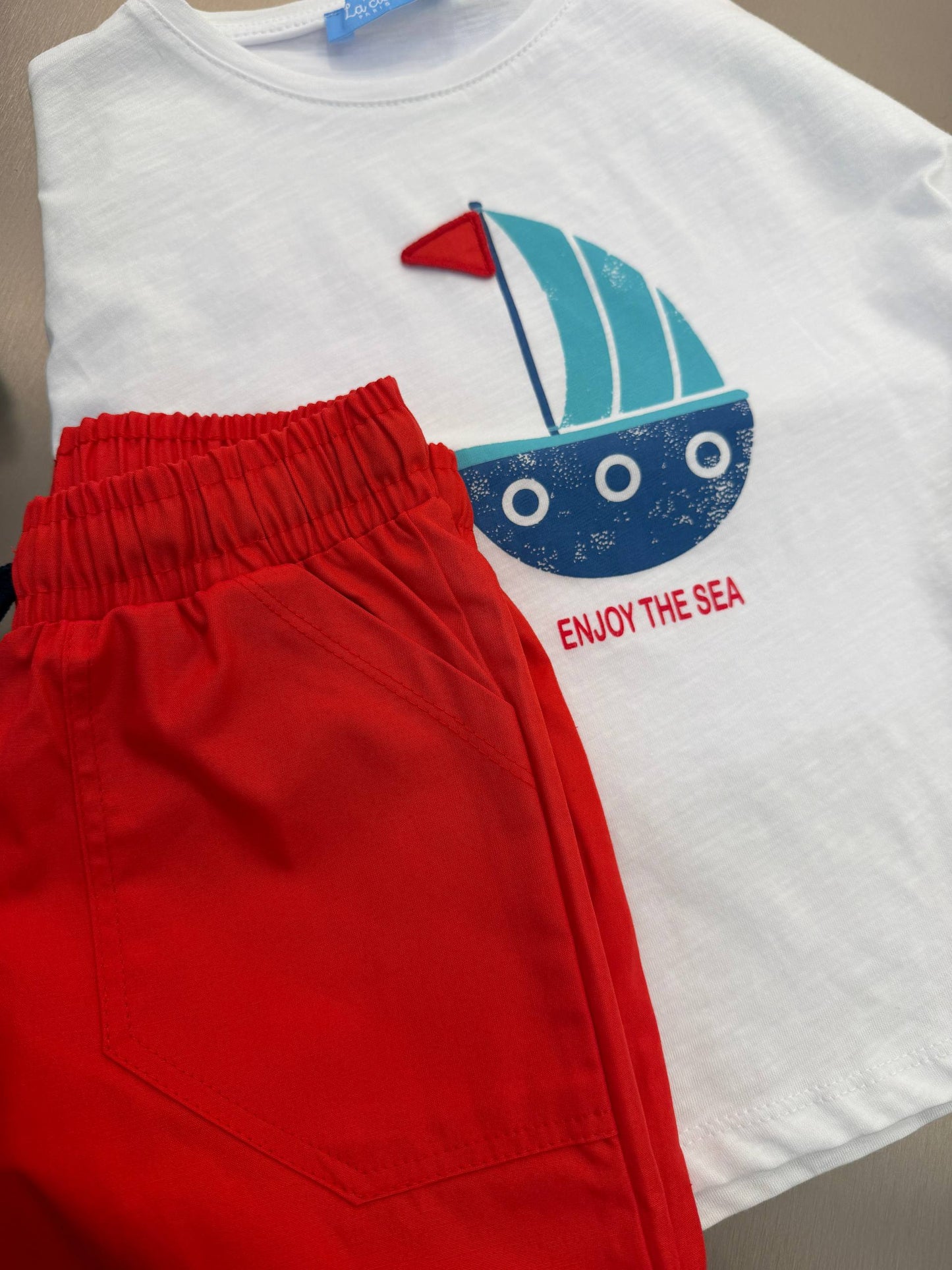 Yacht Woven Shorts Set
