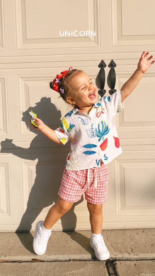 Tropical Shirt Set